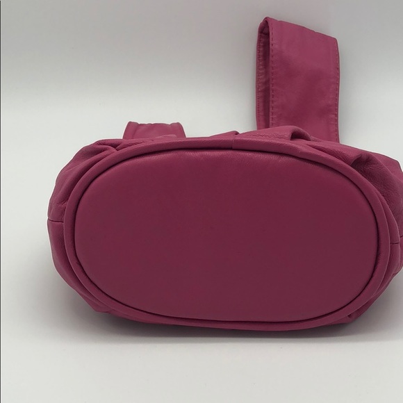 Pink Leather Wristlet/Purse - Picture 5 of 8